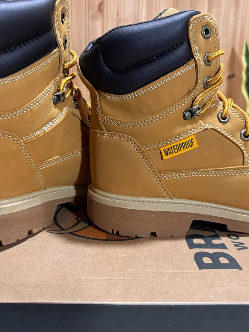 Brahma Defender Men Work Boots Waterproof Insulated New Box 7.5 8 8.5
